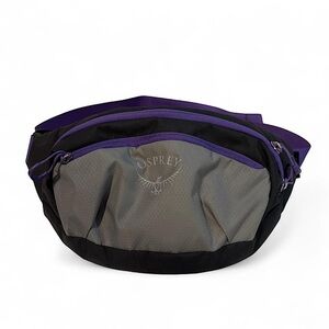 Osprey Daylite Waist Pack Gray Purple Fanny Pack Lightweight Travel Hiking Bag